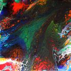 Fluid Painting - Abstrakte Malerei in Acryl