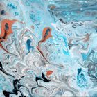 Fluid Painting - Abstrakte Malerei in Acryl