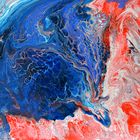 Fluid Painting - Abstrakte Malerei in Acryl