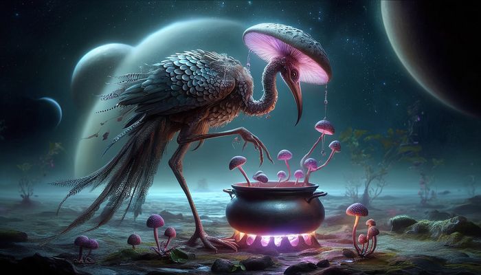 flungorianische Pilzspezialitäten ...