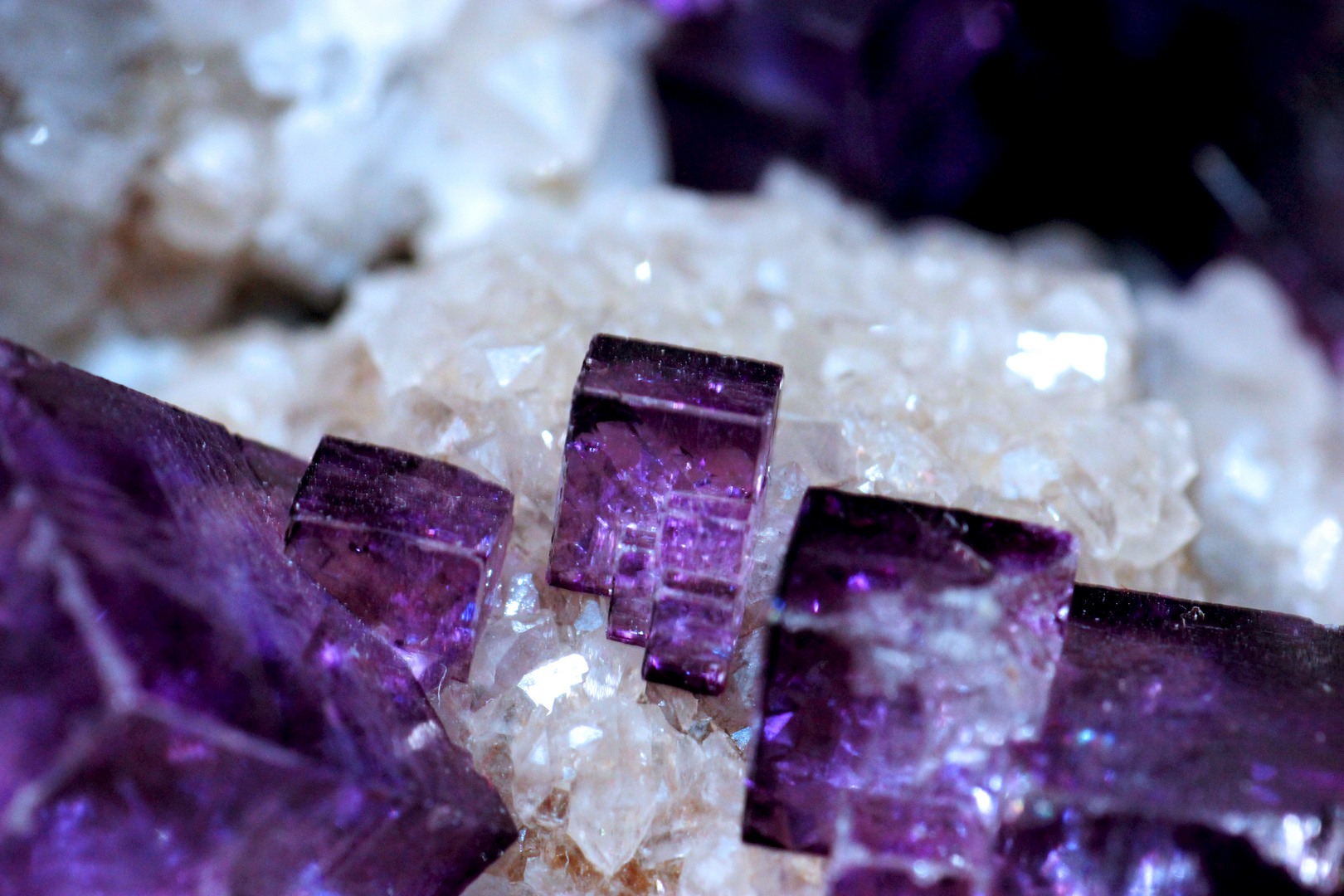 Fluorite - Grube Clara, Schwarzwald, Germany II