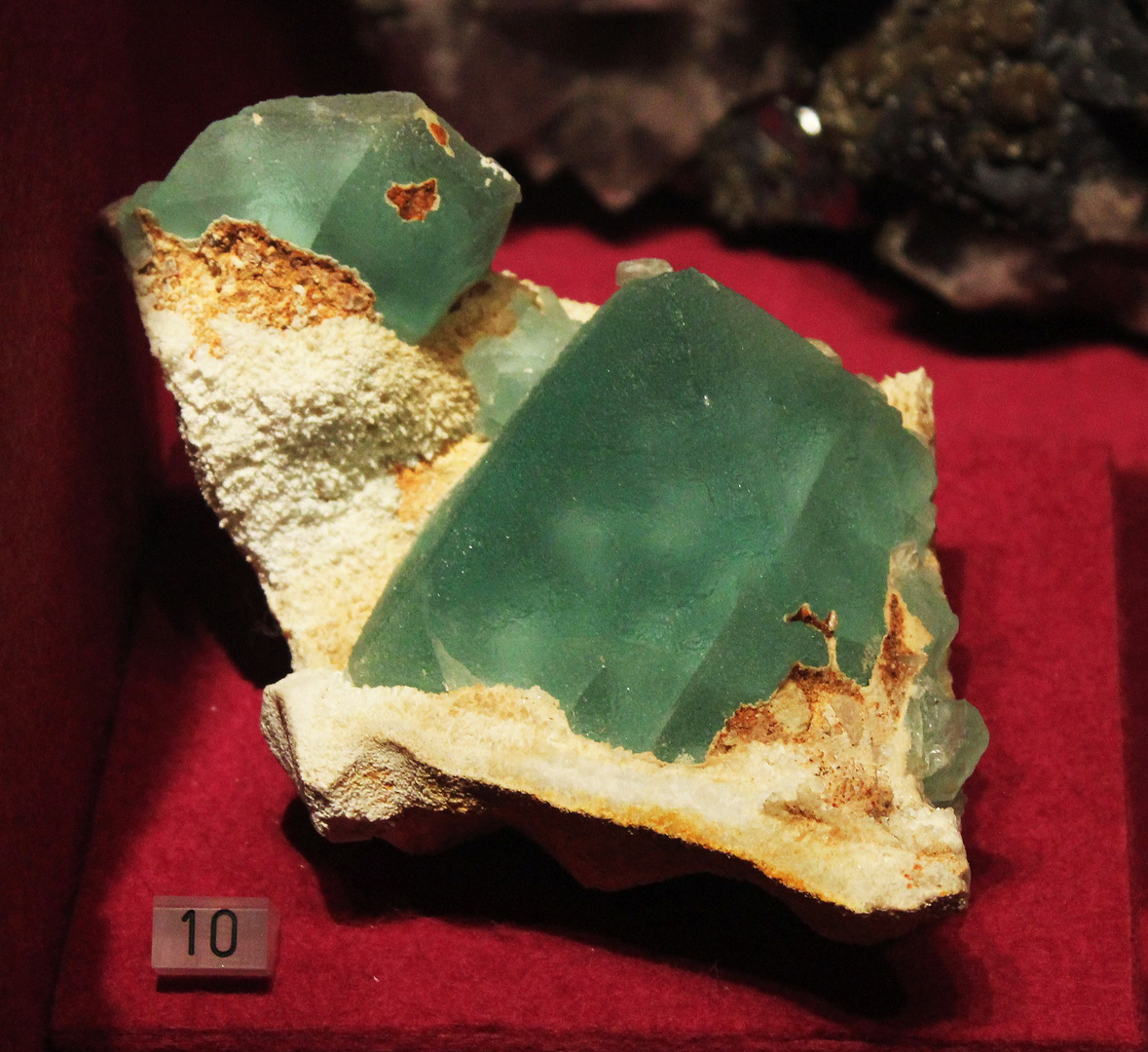 Fluorite @ Mineralogisches Museum Hamburg