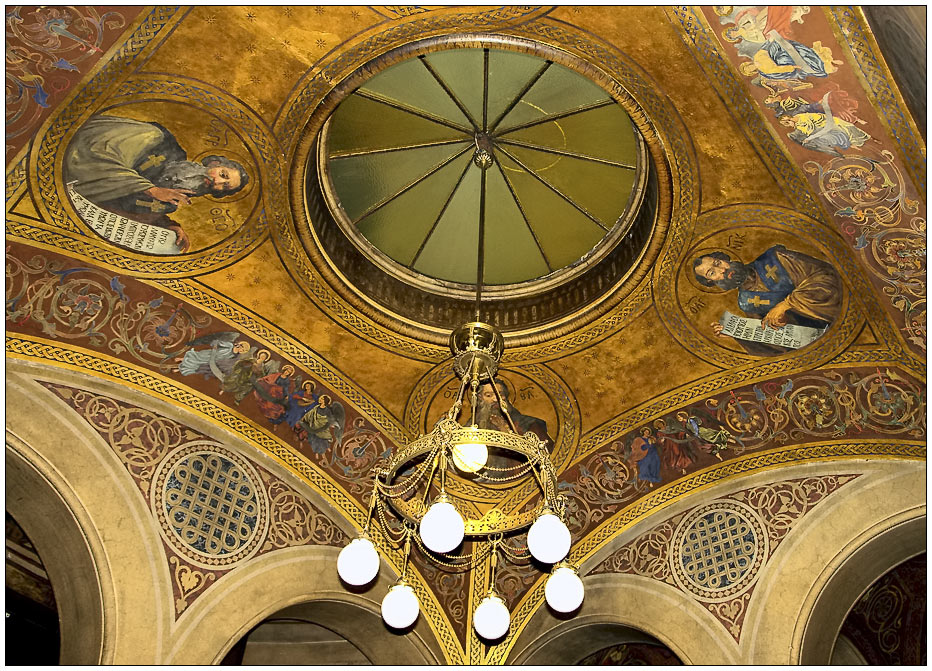 Flur der Griechisch Orthodoxen Kathedrale in Wien