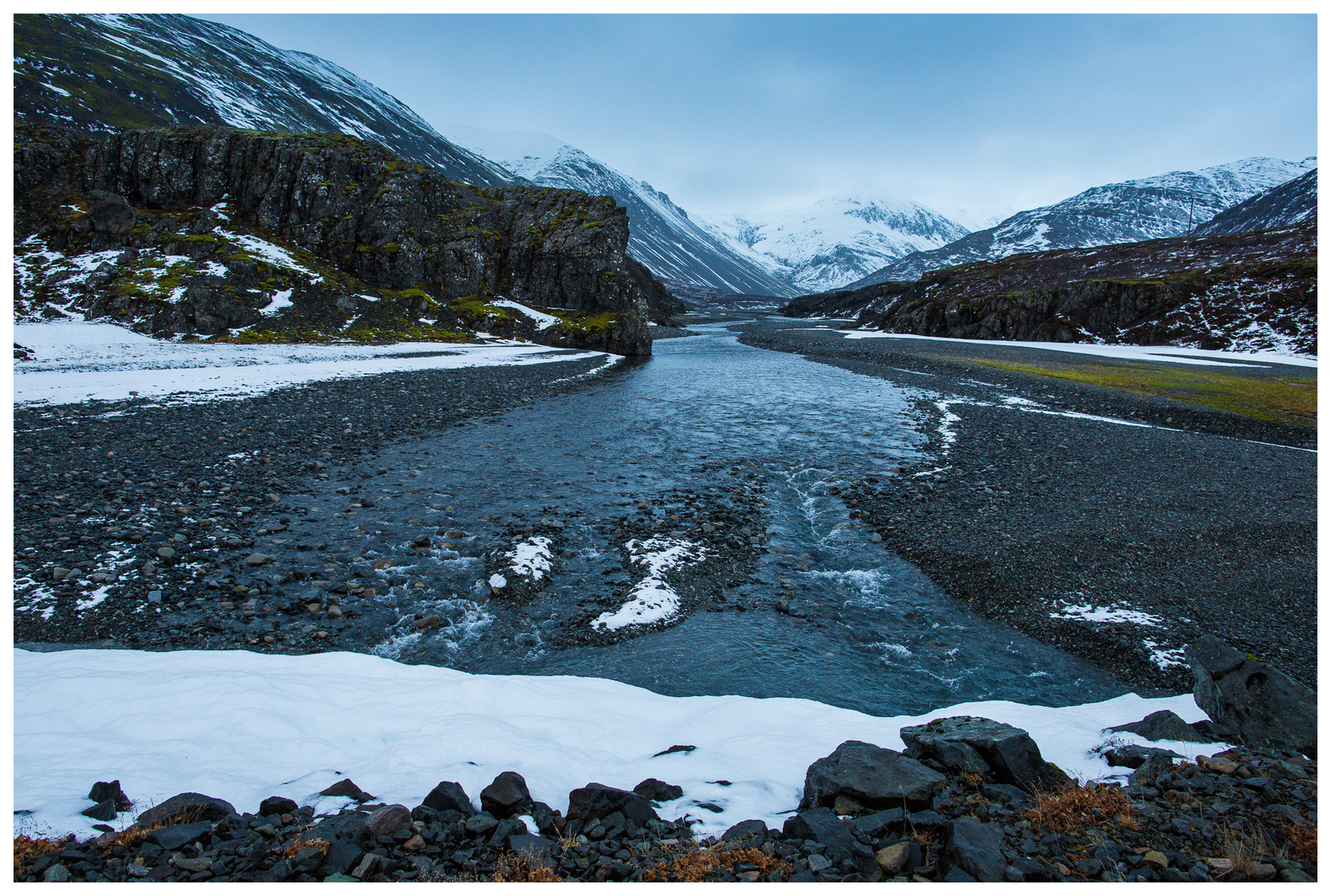 Fluss bei Höfn