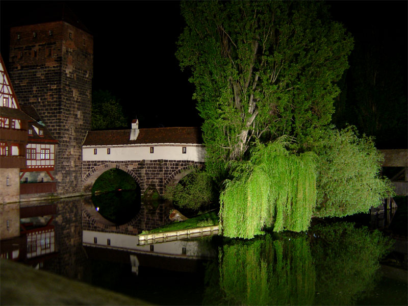 Fluss bei Nacht!