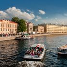 Fluss Fontanka in St.Petersburg