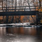 Fluss im Herbst