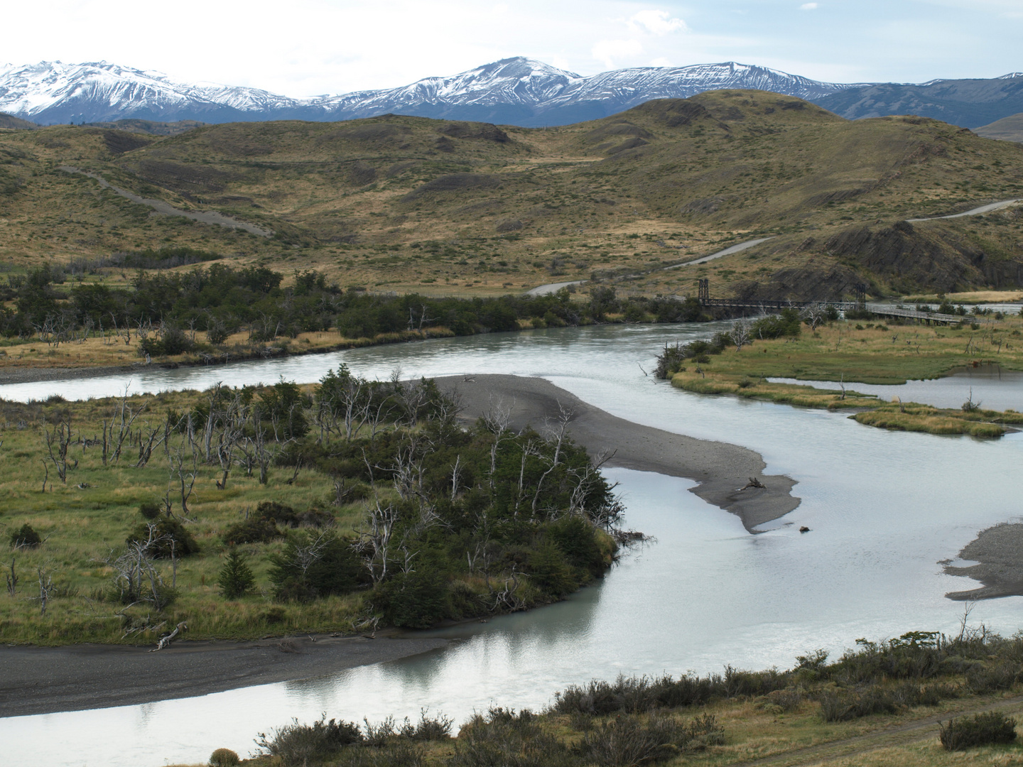 Fluss im Nationalpark Torres del Paine