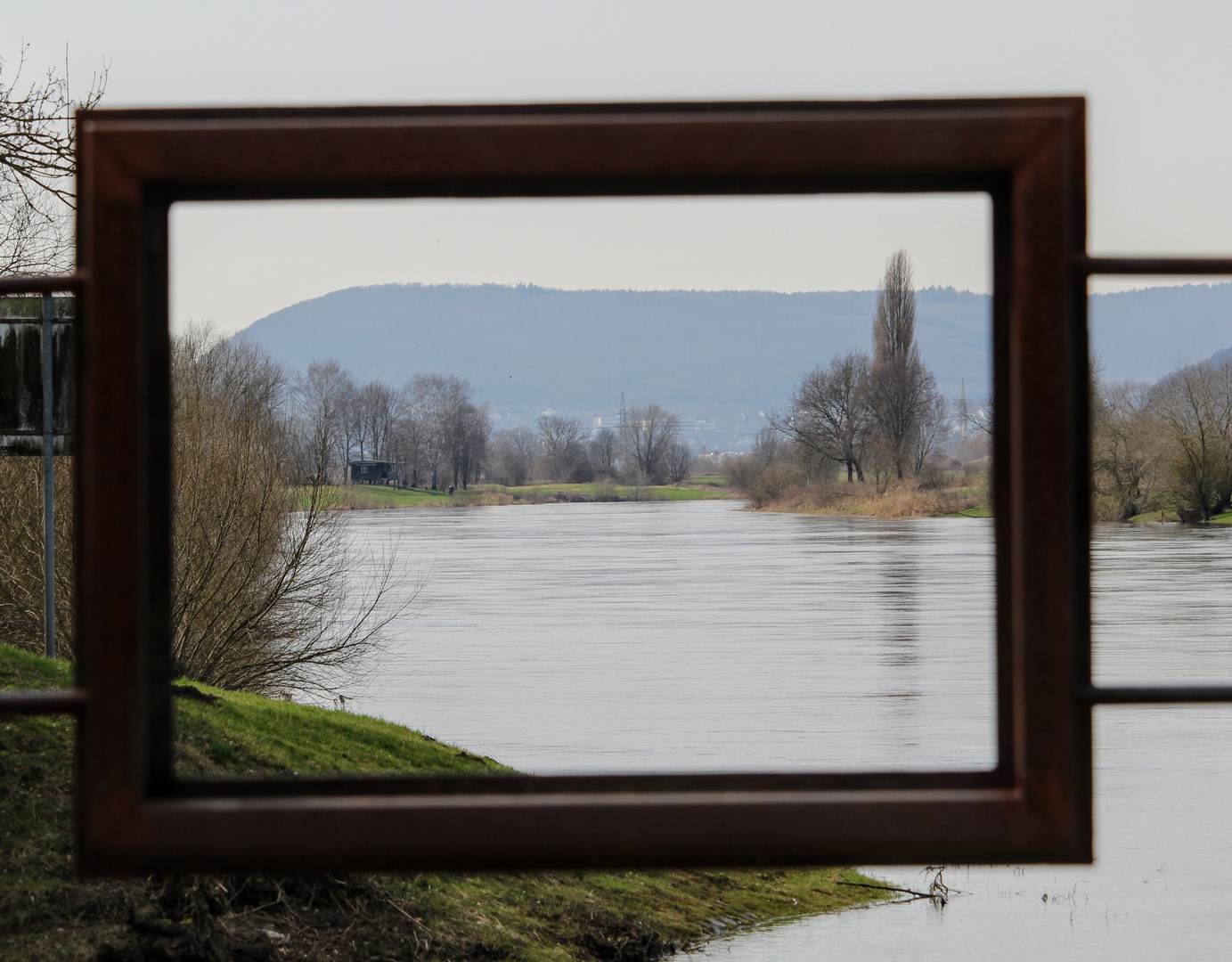 Fluß im Rahmen.....