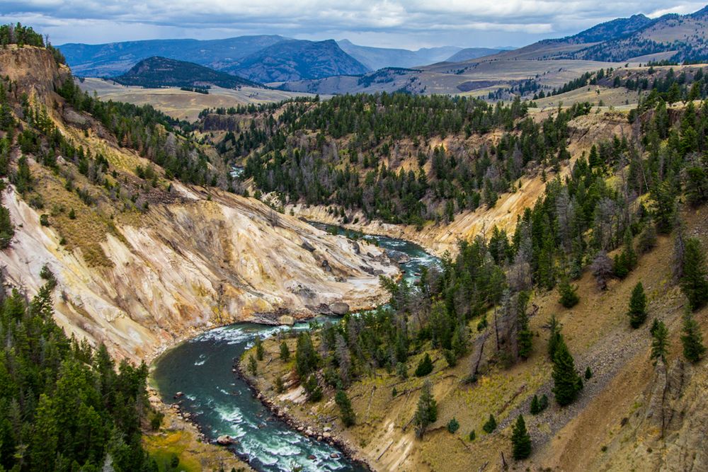 Fluss im Yellowstone