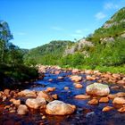 Fluss in Norwegen