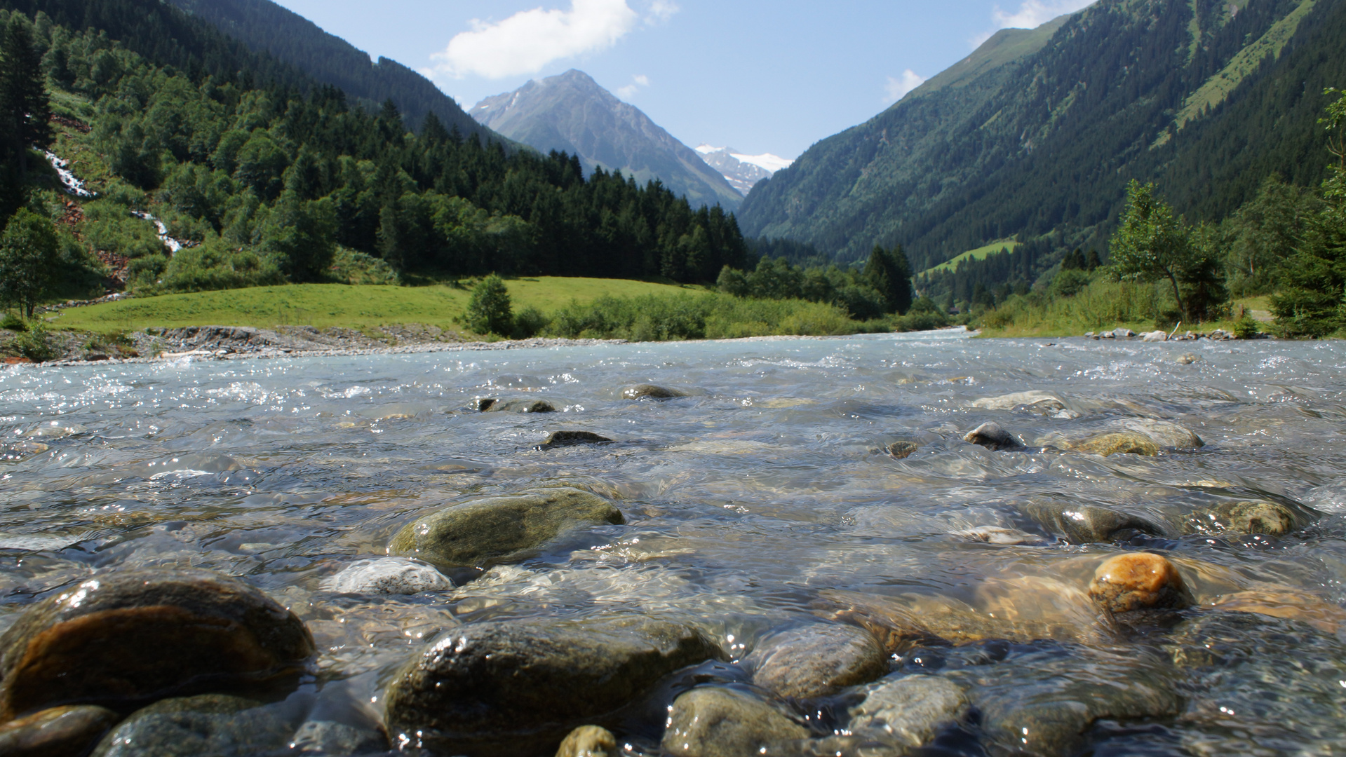 Fluß in Österreich