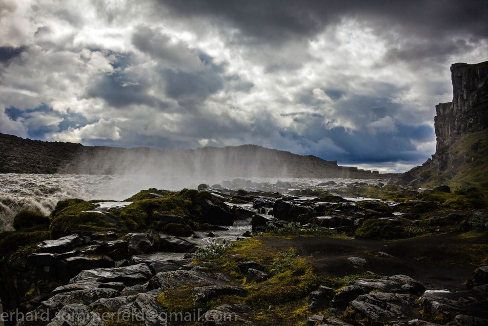 Fluss Jökulsá á Fjöllum