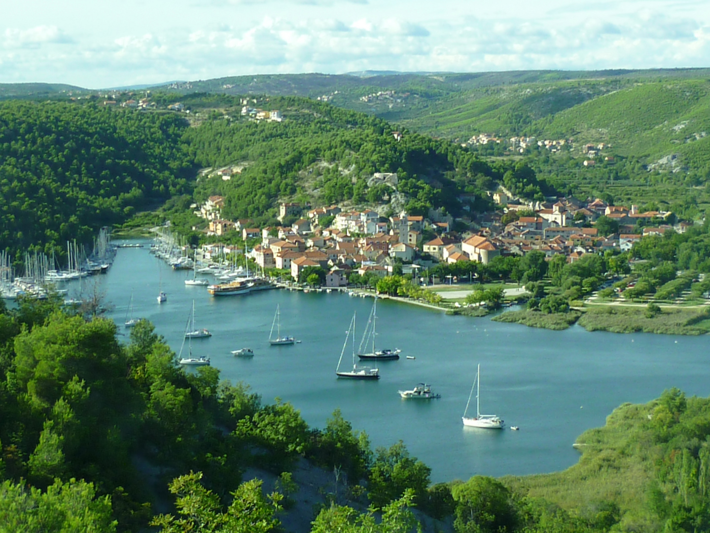 Fluss Krka - Kroatien