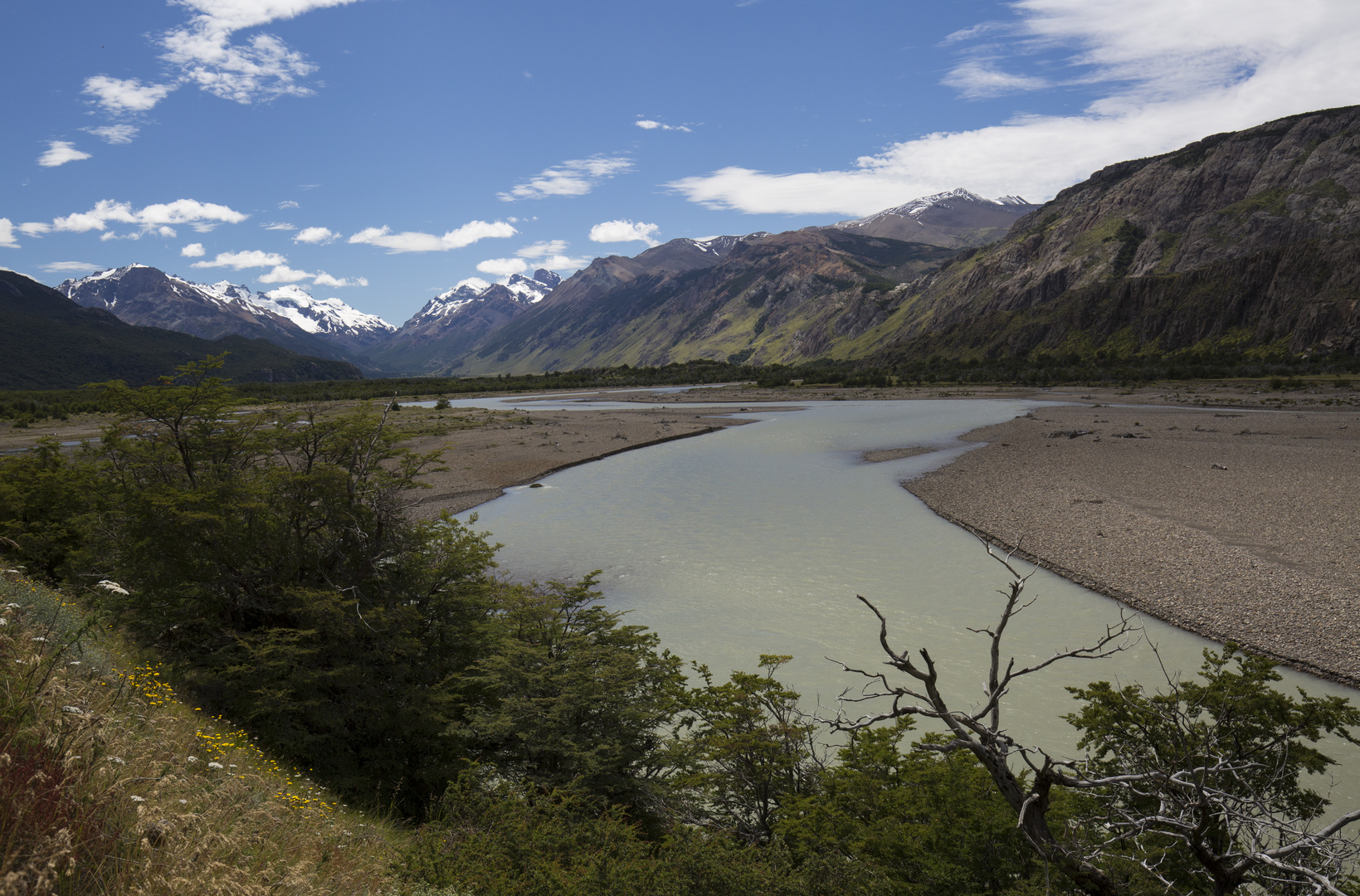 Fluss Rio Fitz Roy