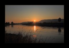 Fluss-Romantik: Erholung an der Weser... - (mit Kompositions-Analyse)