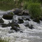 Fluss Wehr 