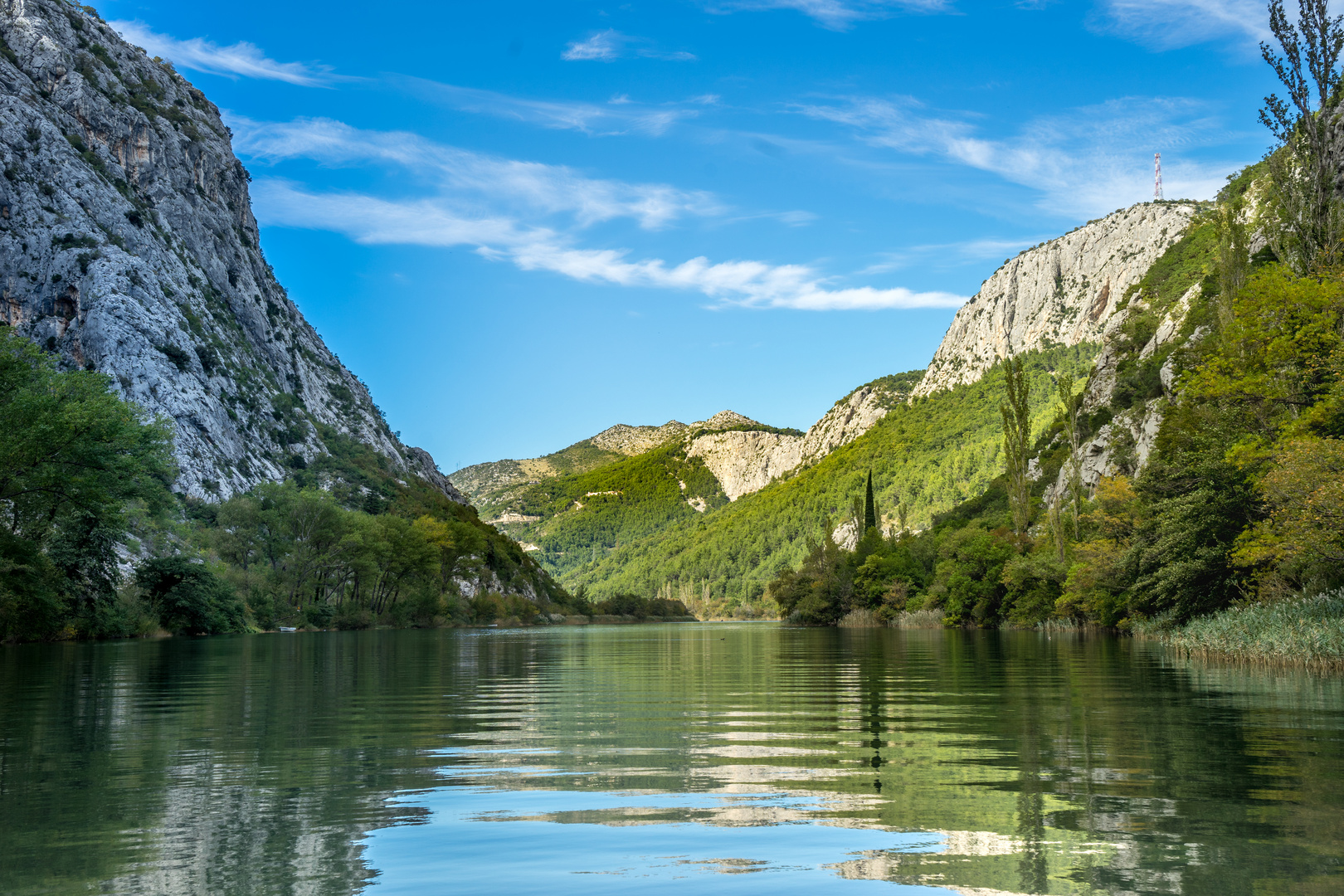 Flussansicht Cetina