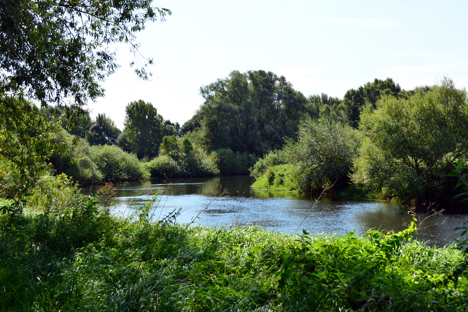 flussaufwärts