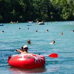 Flussbad in der Aare...