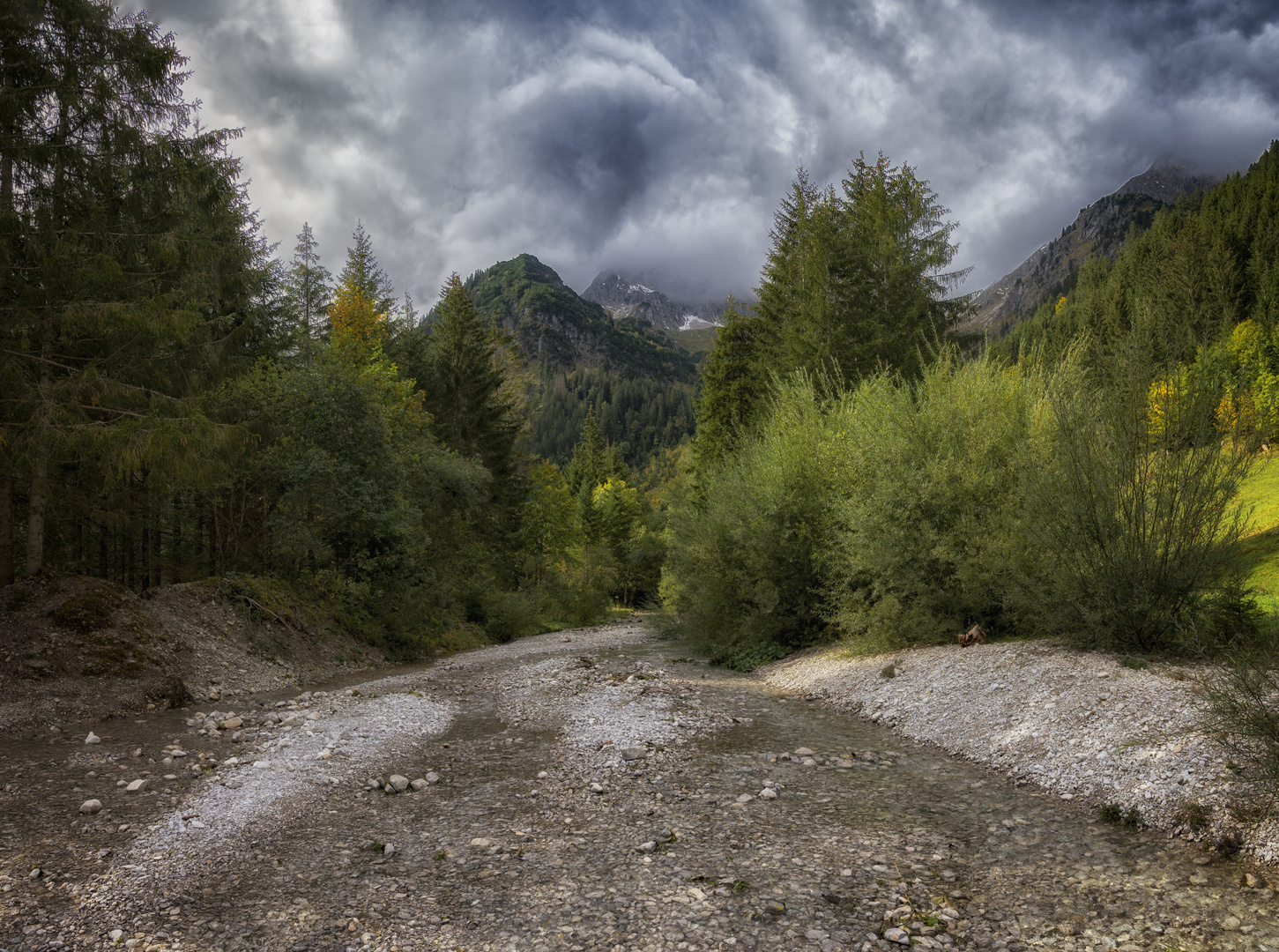 Flußbett am Gaishorn