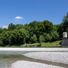 Flussbett in Bad Tölz