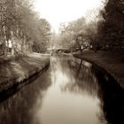 Flussbett in der Innenstadt