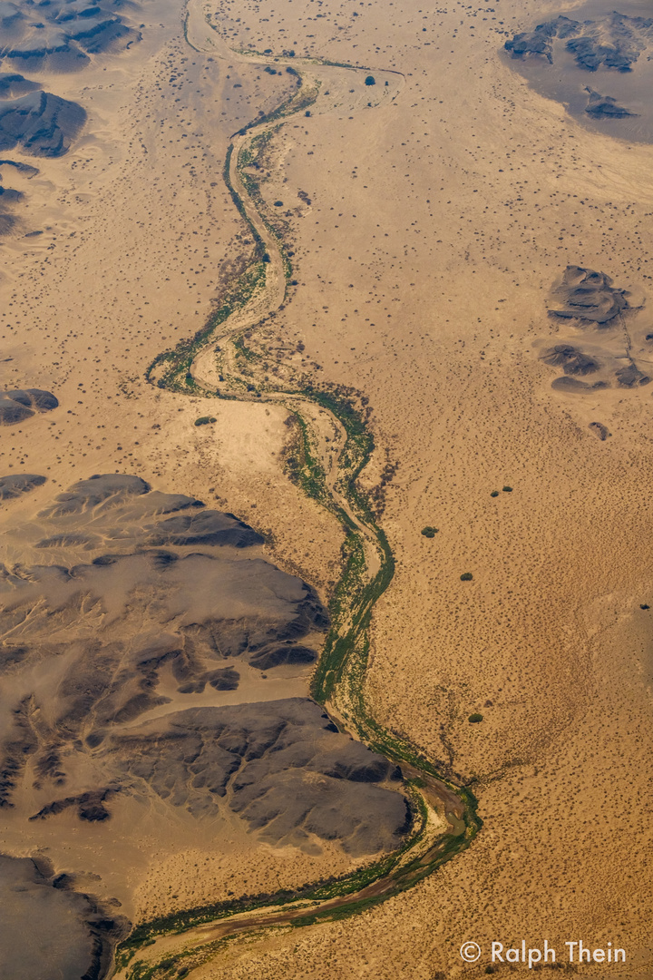 Flussbett in der Namib