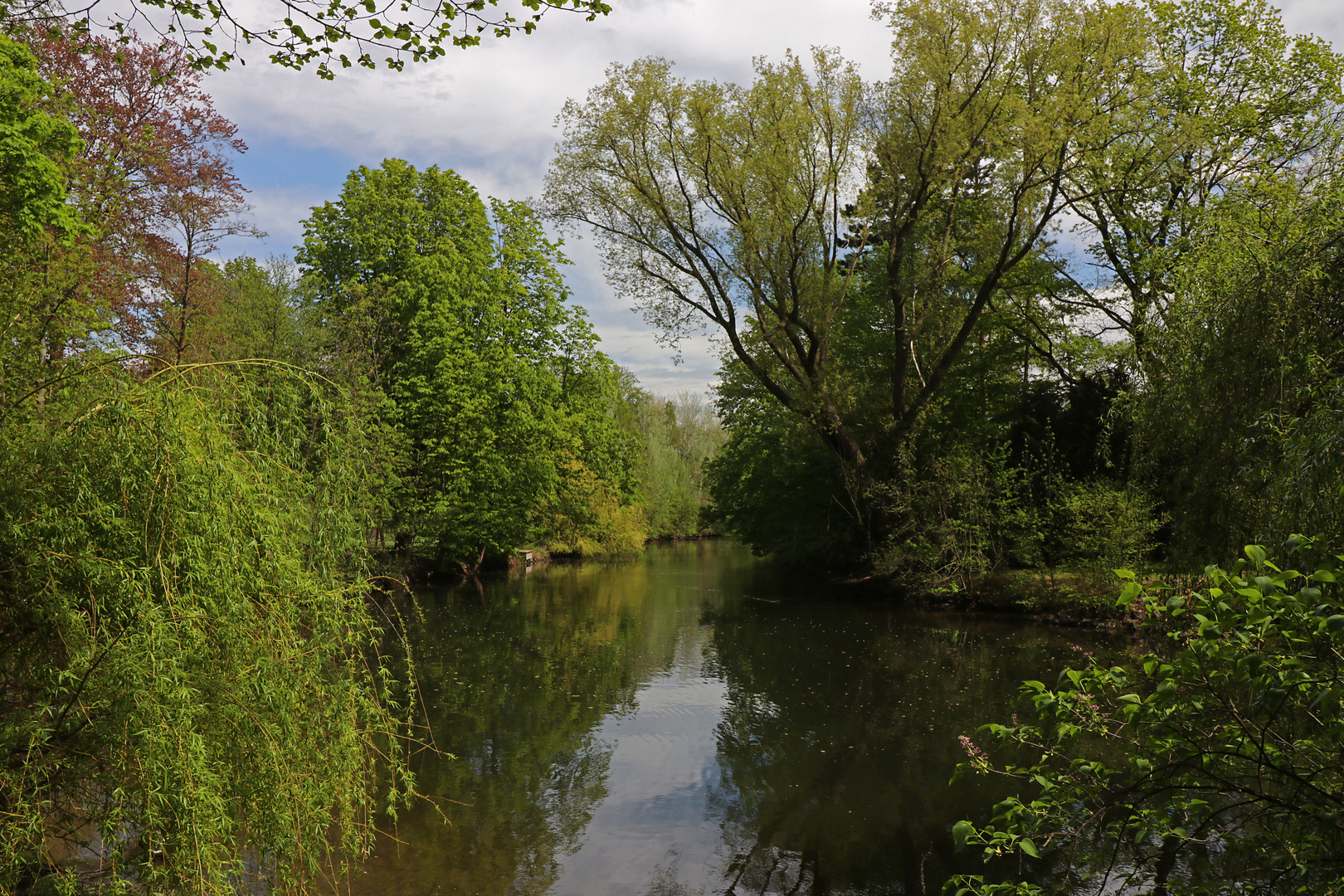 Flussbiegung im Bürgerpark