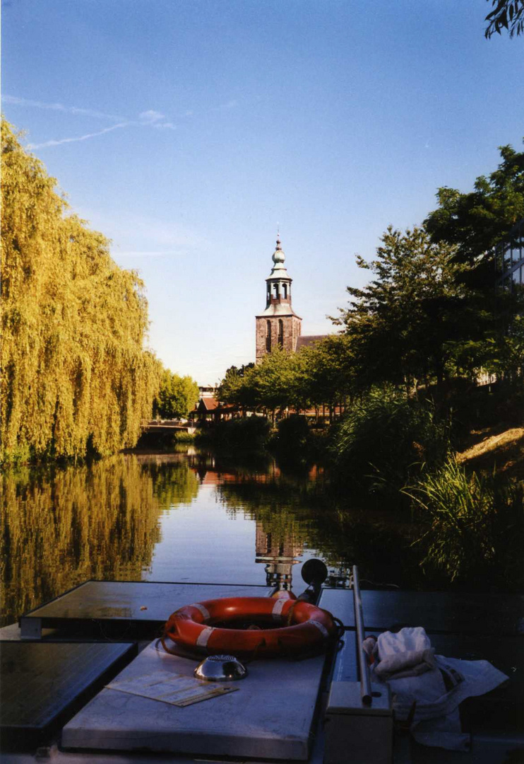 Flussfahrt am Vormittag