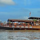 Flussfahrt auf dem Mekong