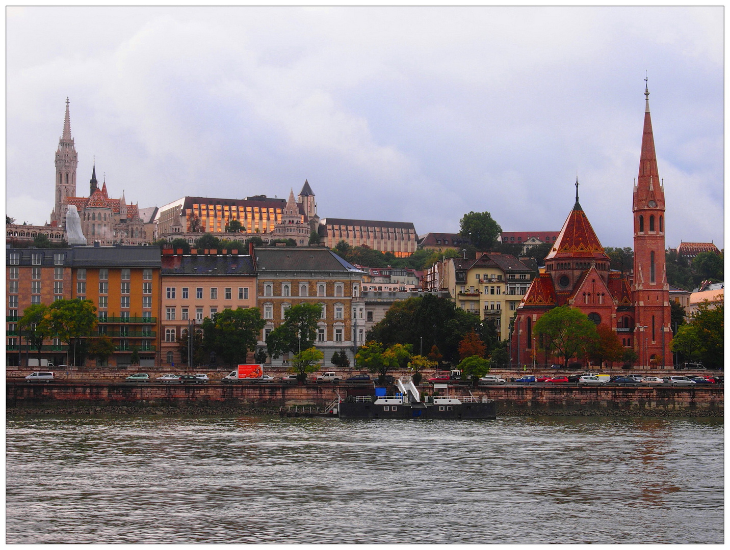 Flußfahrt auf der Donau