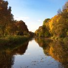 Flussfahrt auf der Havel im Herbst