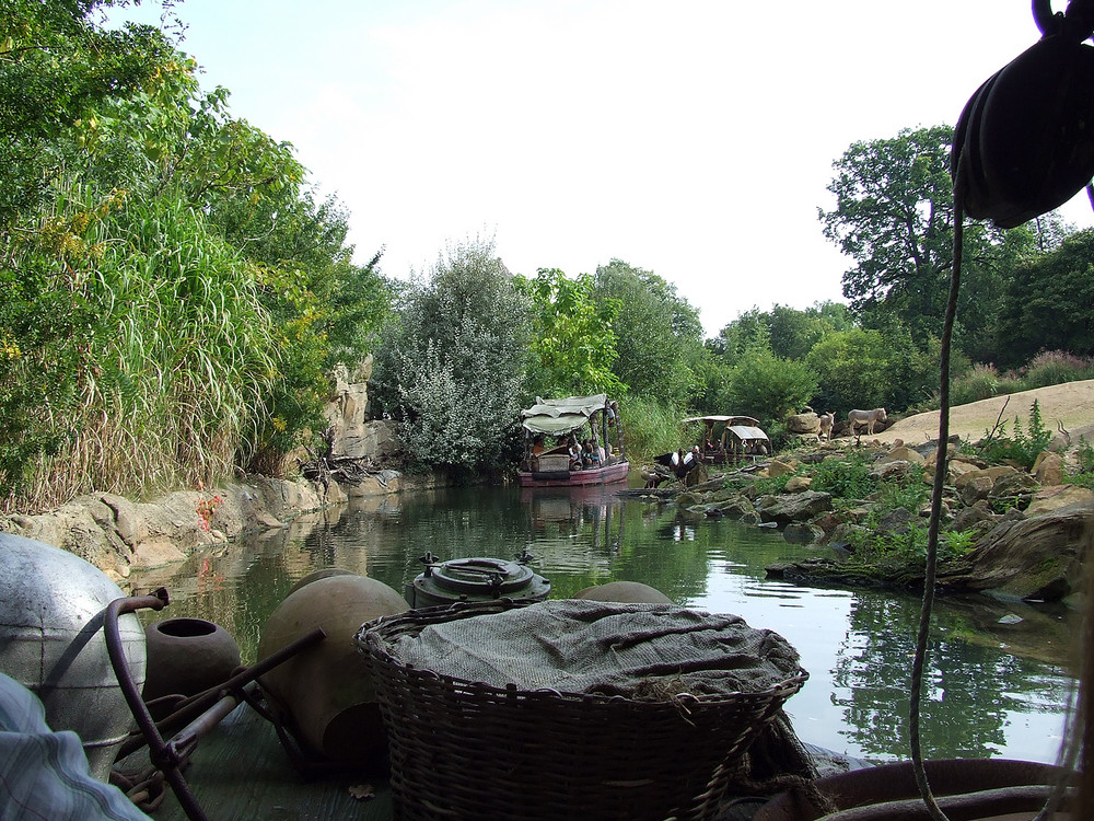 Flußfahrt im Zoo Hannover