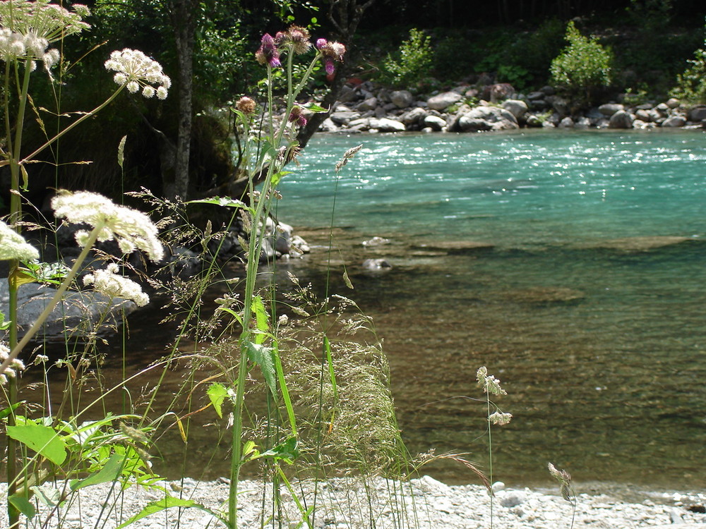 Flussimpressionen in Graubünden von B.E.A. 