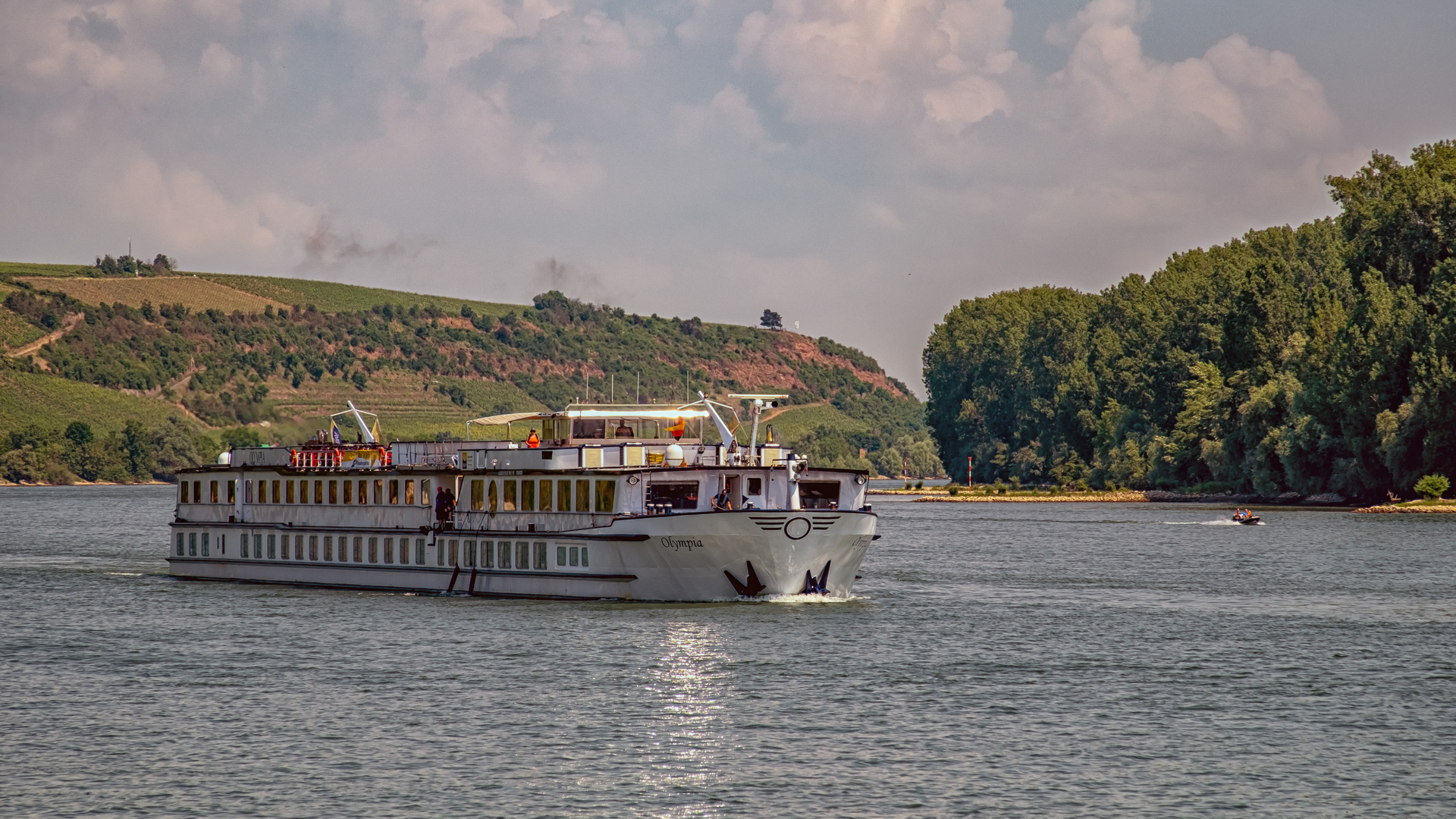 Flusskreuzfahrt auf dem Rhein