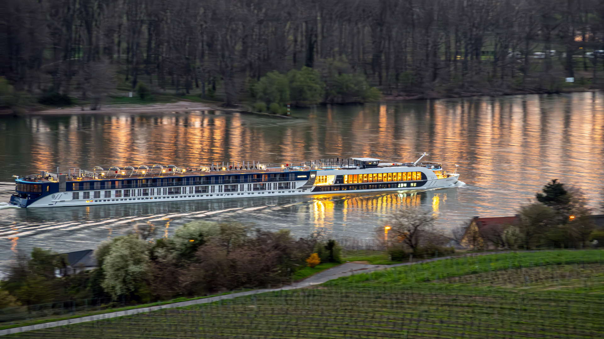 Flusskreuzfahrt auf dem Rhein