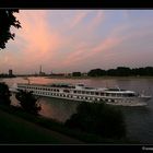 Flusskreuzfahrt auf dem Rhein - Die Botticelli ENI 01823123 bei Duisburg