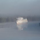 Flusskreuzfahrt im Nebel