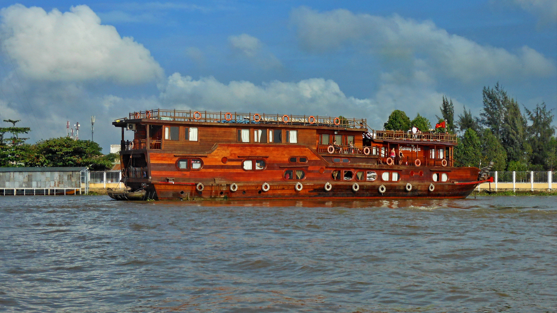 Flußkreuzfahrtschiff Mekong Eyes