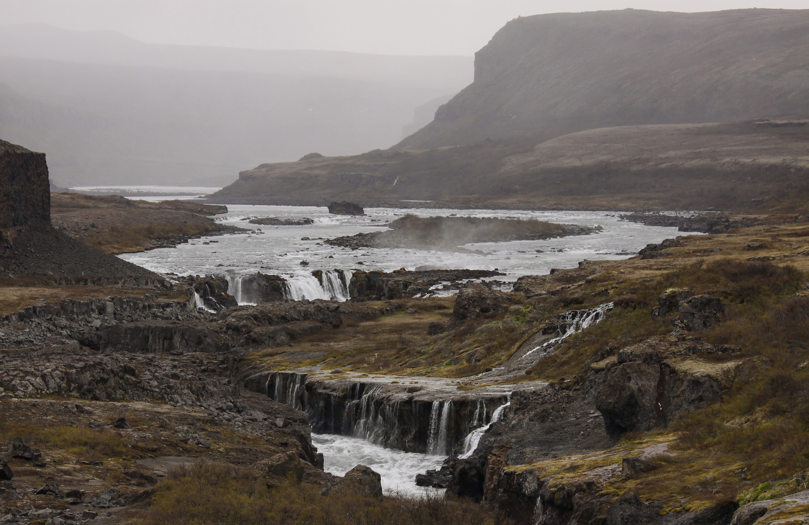 Flusslandschaft auf Island