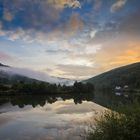 Flusslandschaft im Neckartal