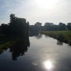 Flusslandschaft im Norden die Wümme