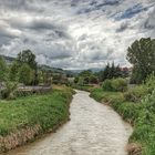 Flusslandschaft im Piemont...