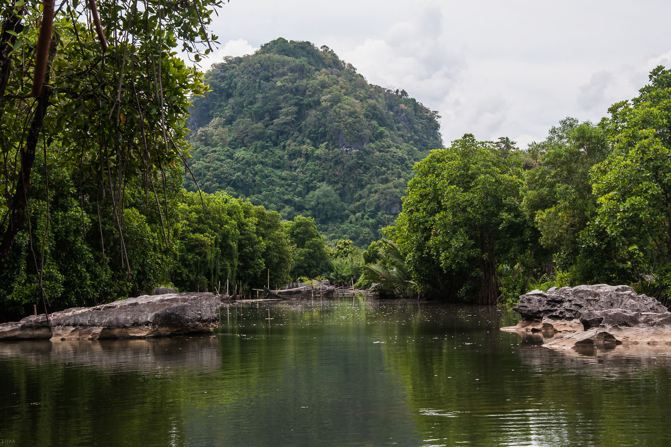 Flußlandschaft in Südsulawesi