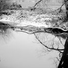 Flußlauf im Winter