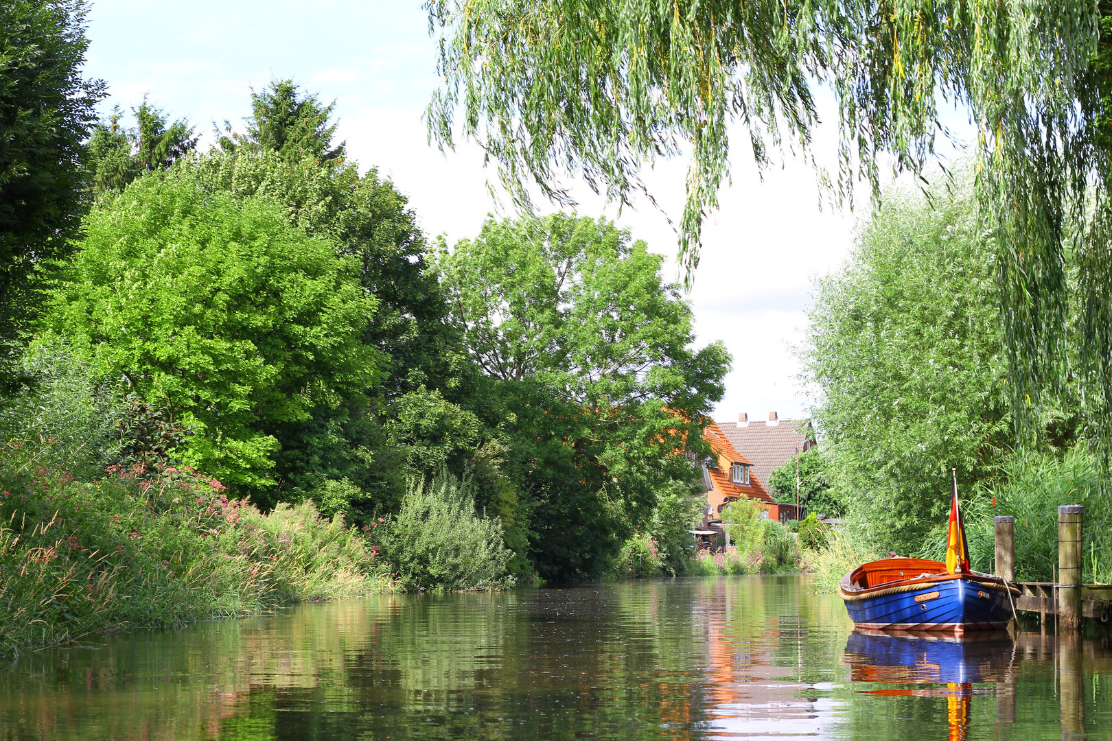 Flusslauf in Niedersachsen