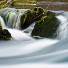 Flusslauf in Zeitlupe