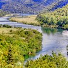 flusslauf nach den krka wasserfällen