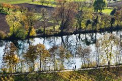 Flusslauf / Neckar